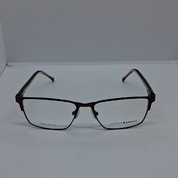 NWOT Rxable Lucky Brand Brown VLBD316 Eyeglass Frames